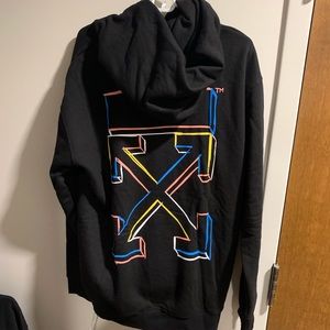 Off white marker arrow hoodie